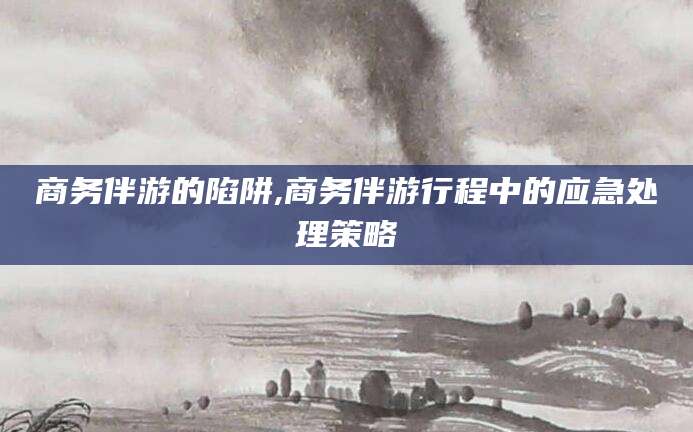 沧州商务伴游的陷阱,商务伴游行程中的应急处理策略